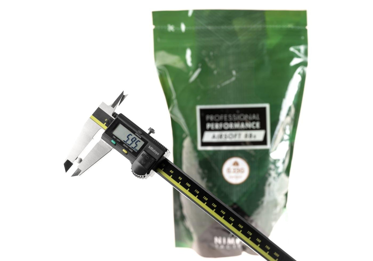 Nimrod 0.23g BB Professional Performance 4350rds - Hvid