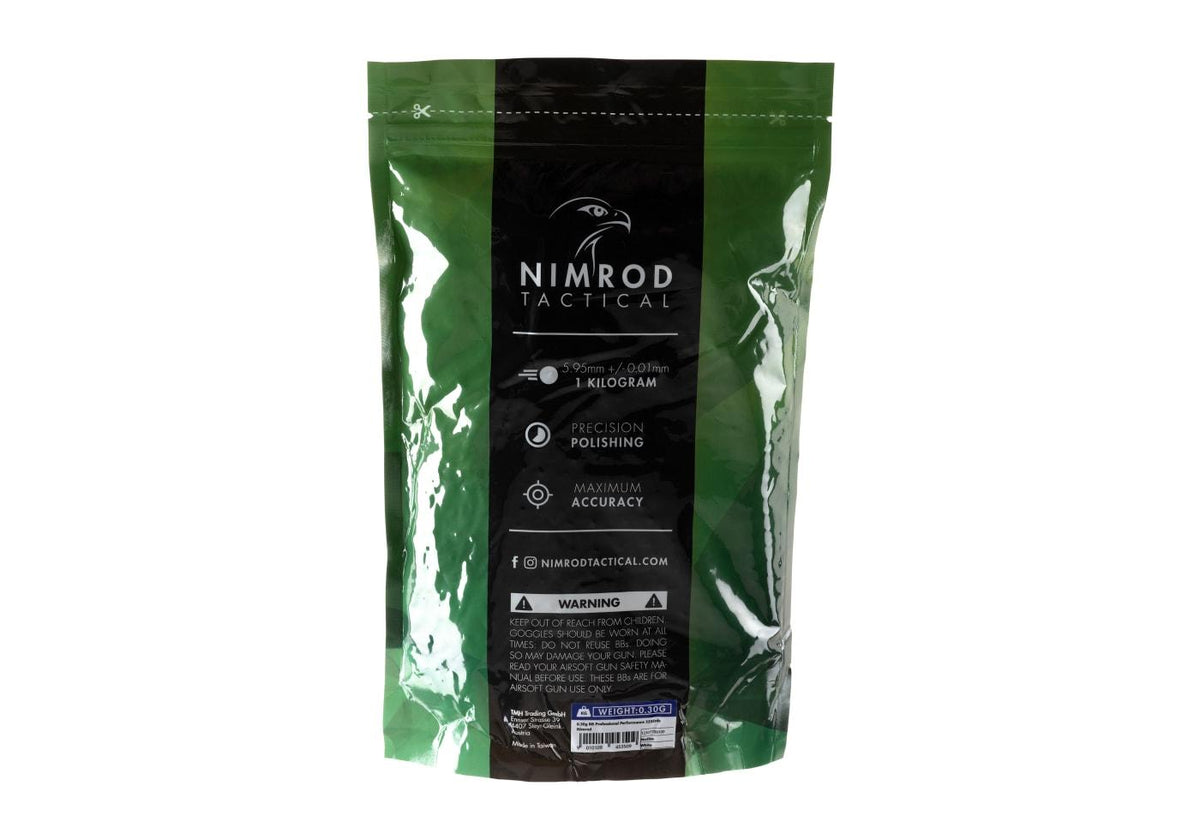 Nimrod 0.30g BB Professional Performance 3335rds - Hvid