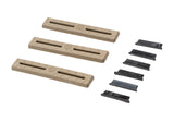 Manta M-LOK Covers 3pcs Kit - Dark Earth