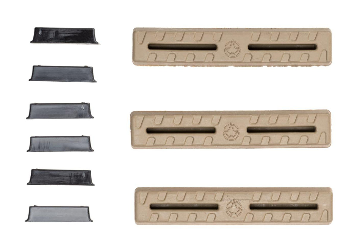 Manta M-LOK Covers 3pcs Kit - Dark Earth