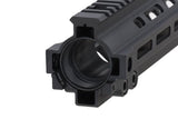 Specna Arms MK8-style M-LOK 9.5" mounting rail for M4/AR15 replicas - Black
