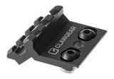 Clawgear M-Lok Skinne 45° 3 Slot - Sort