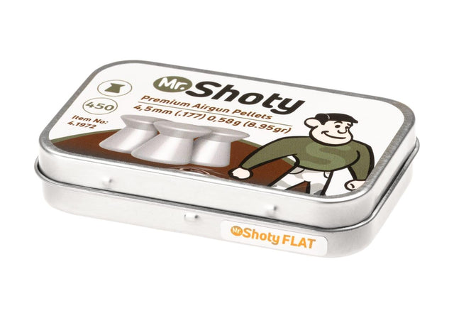 Umarex Mr. Shoty fladhoved-hagl 4,5 mm – 0,58 g, 450 stk.