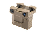 Strike Industries Stacked Angled Greb med Cable Management System til Picatinny Rails - Dark Earth