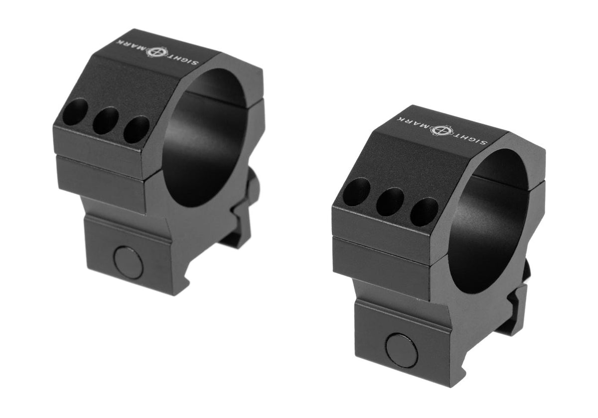 Sightmark 34mm Mellem Height Picatinny Ringe - Sort
