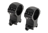 Vector Optics 34mm X-Accu High Profil Picatinny Ringe - Sort