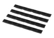 MP M-LOK Wedgelok skinnecovers Set 4pcs - Sort