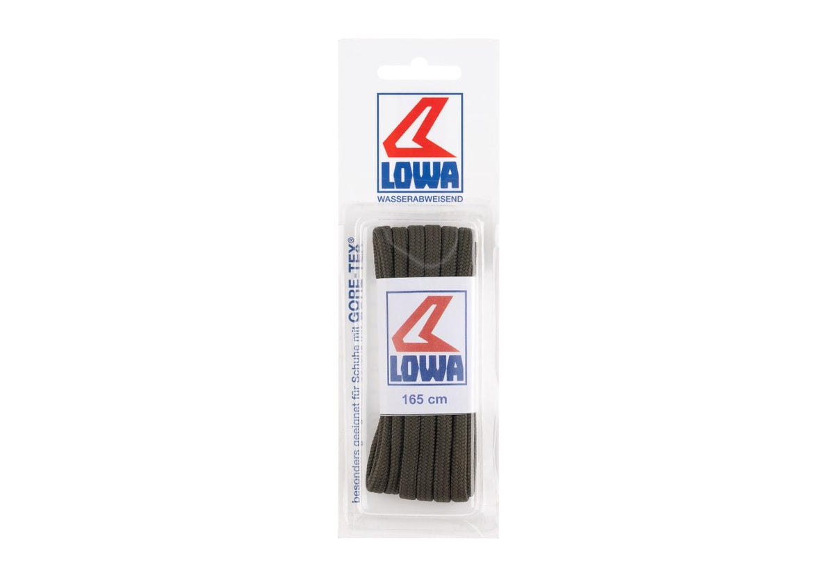 Lowa Shoe Laces 165 cm - Ranger Grøn