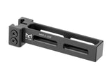 Maple Leaf 2 Slots M-LOK Accessory Skinne til MLC-S2 / MLC-LTR / SSG10A3 - Sort