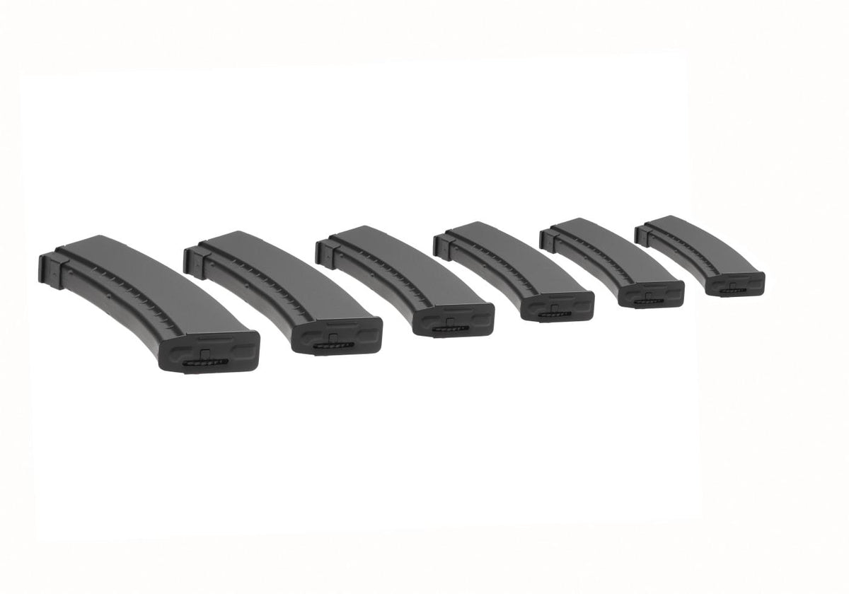 Kalashnikov Magasin AK47 Hicap 500rds 6pcs Set - Sort