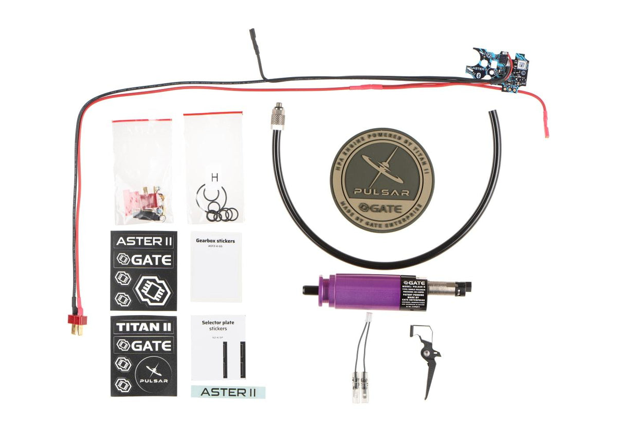Gate Pulsar H Hybrid Enkelt Solenoid HPA Engine med ASTER II Bluetooth Rear Wired