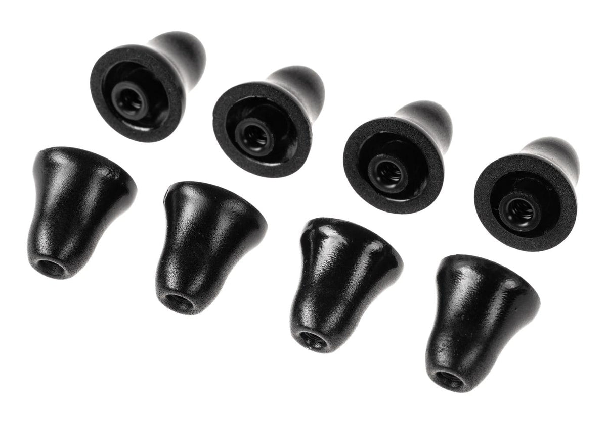 Earmor Reserve Tapered Foam Earplugs Til M20T Pro / M200T / P20 / P21 Size S - Sort