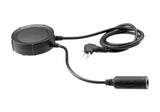 Earmor M55 Taktisk PTT Motorola Two Pin - Sort