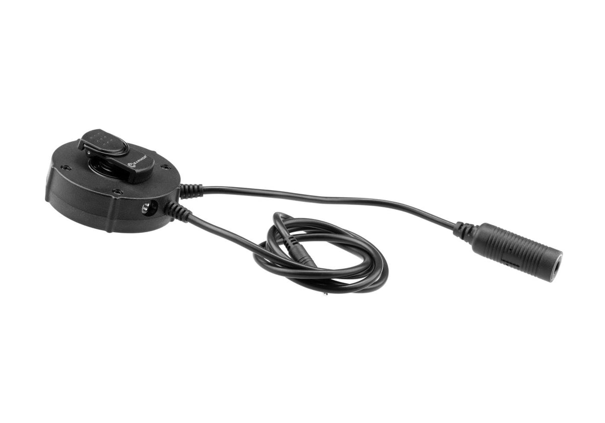 Earmor M55 Taktisk PTT 3.5mm AUX - Sort