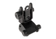 Pirate Arms Polymer Foldable Rear Sigte - Sort