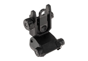 Pirate Arms Polymer Foldable Rear Sigte - Sort