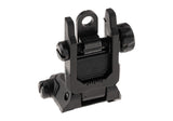 Pirate Arms Polymer Foldable Rear Sigte - Sort