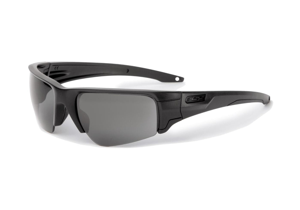 ESS Crowbar Taktisk Sunglasses Subdued Logo Sort Stel - Grå/Clear