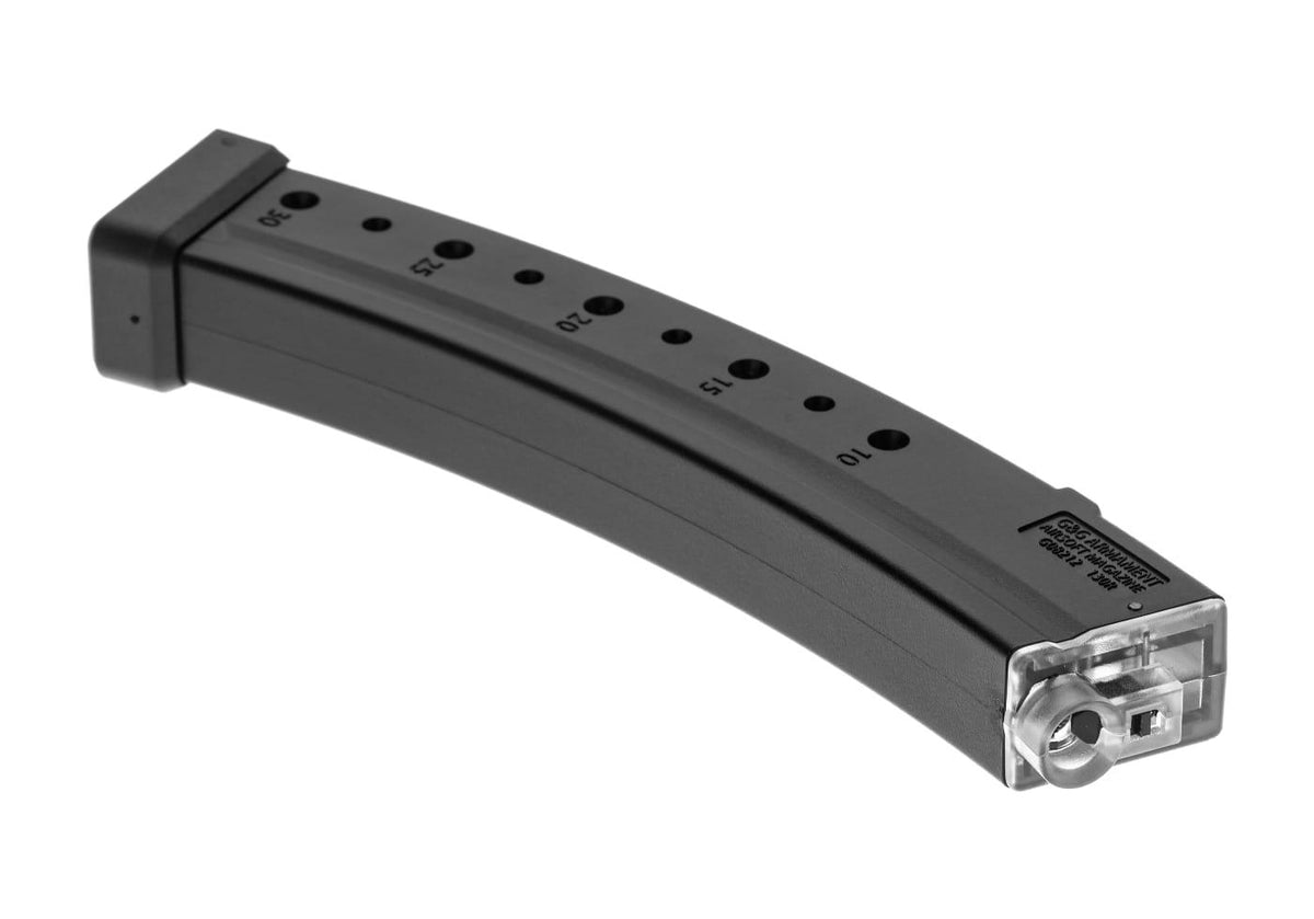G&G Magasin TGM A5 MP5 Midcap 130rds - Sort