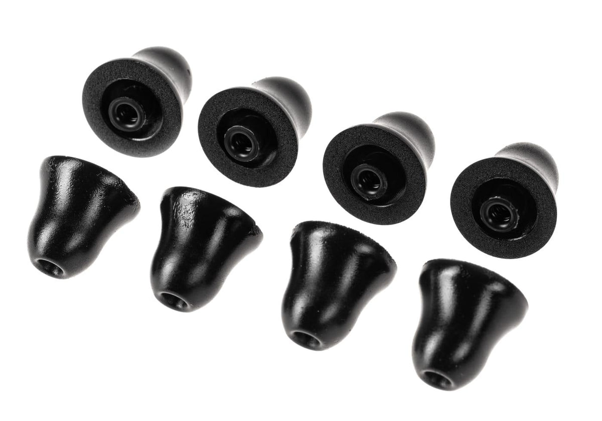 Earmor Reserve Tapered Foam Earplugs Til M20T Pro / M200T / P20 / P21 Size M - Sort