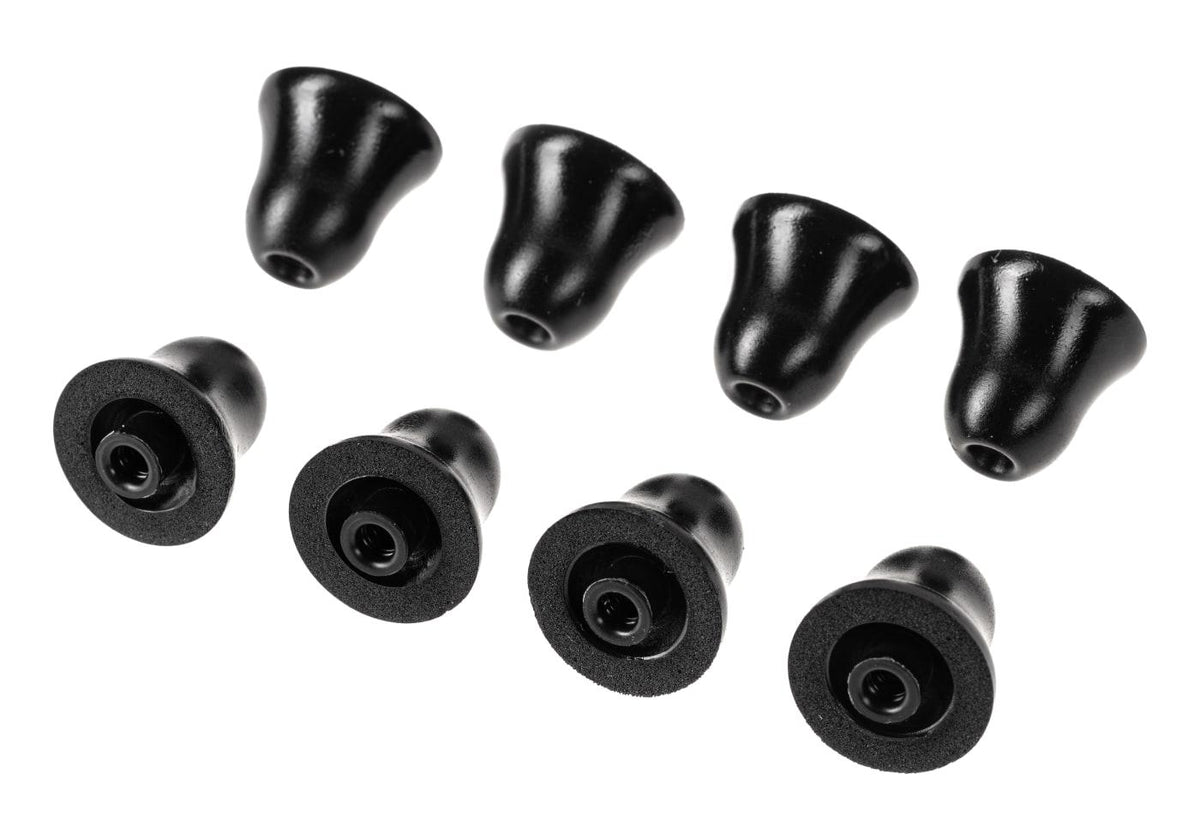 Earmor Reserve Tapered Foam Earplugs Til M20T Pro / M200T / P20 / P21 Size M - Sort
