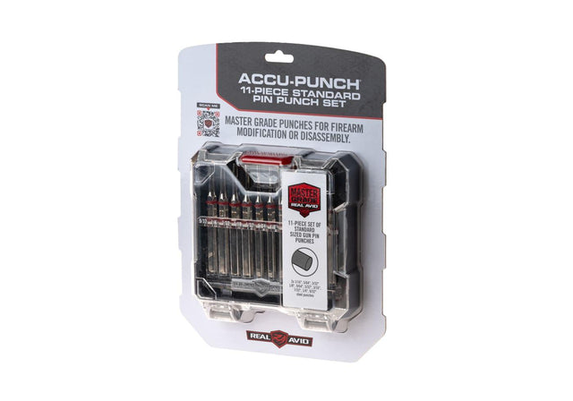 Real Avid Accu-Punch 11-Piece Standard Pin Punch Set