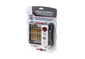Real Avid Accu-Punch 11-Piece Standard Brass & Steel Pin Punch Set