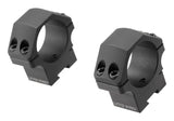 Leapers P.O.I. Lav Profil 30 mm Dovetail Ringe - Sort