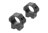 Leapers P.O.I. Lav Profil 30 mm Dovetail Ringe - Sort