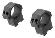 Leapers P.O.I. Mellem Profil 30 mm Dovetail Ringe - Sort