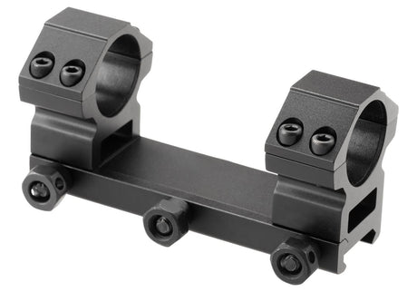 Leapers AccuShot Mellem Profil 1 Tommer Picatinny Montage - Sort