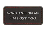 JTG I'm Lost Too gummipatch - Sort
