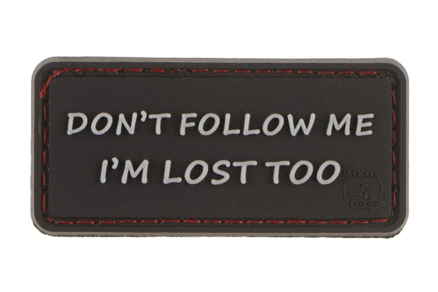 JTG I'm Lost Too gummipatch - Sort