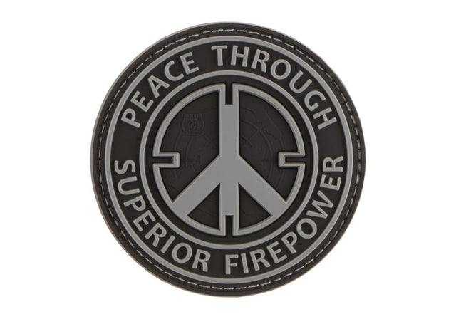 JTG Peace Through Superior Firepower gummipatch