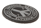 JTG Peace Through Superior Firepower gummipatch