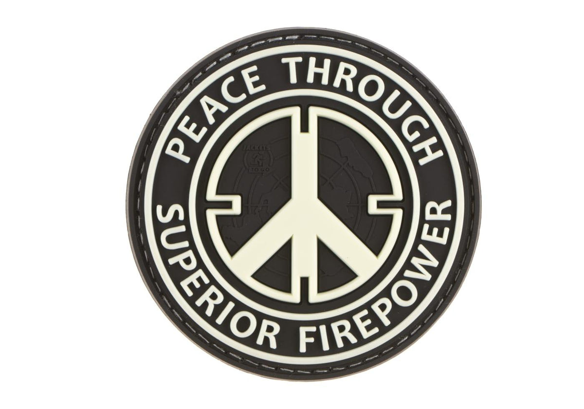JTG Peace Through Superior Firepower gummipatch