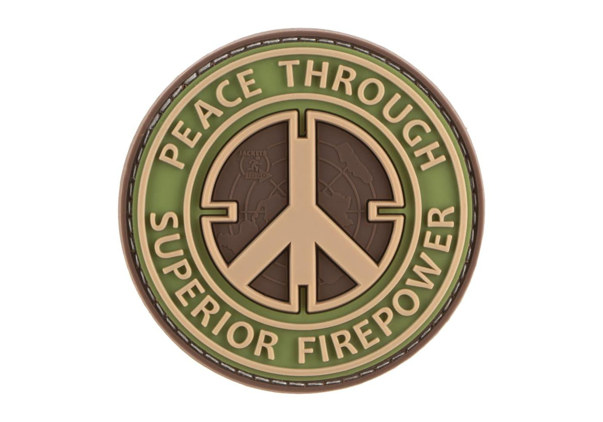 JTG Peace Through Superior Firepower gummipatch
