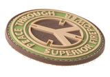 JTG Peace Through Superior Firepower gummipatch