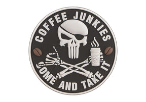 JTG Coffee Junkies gummipatch - Sort