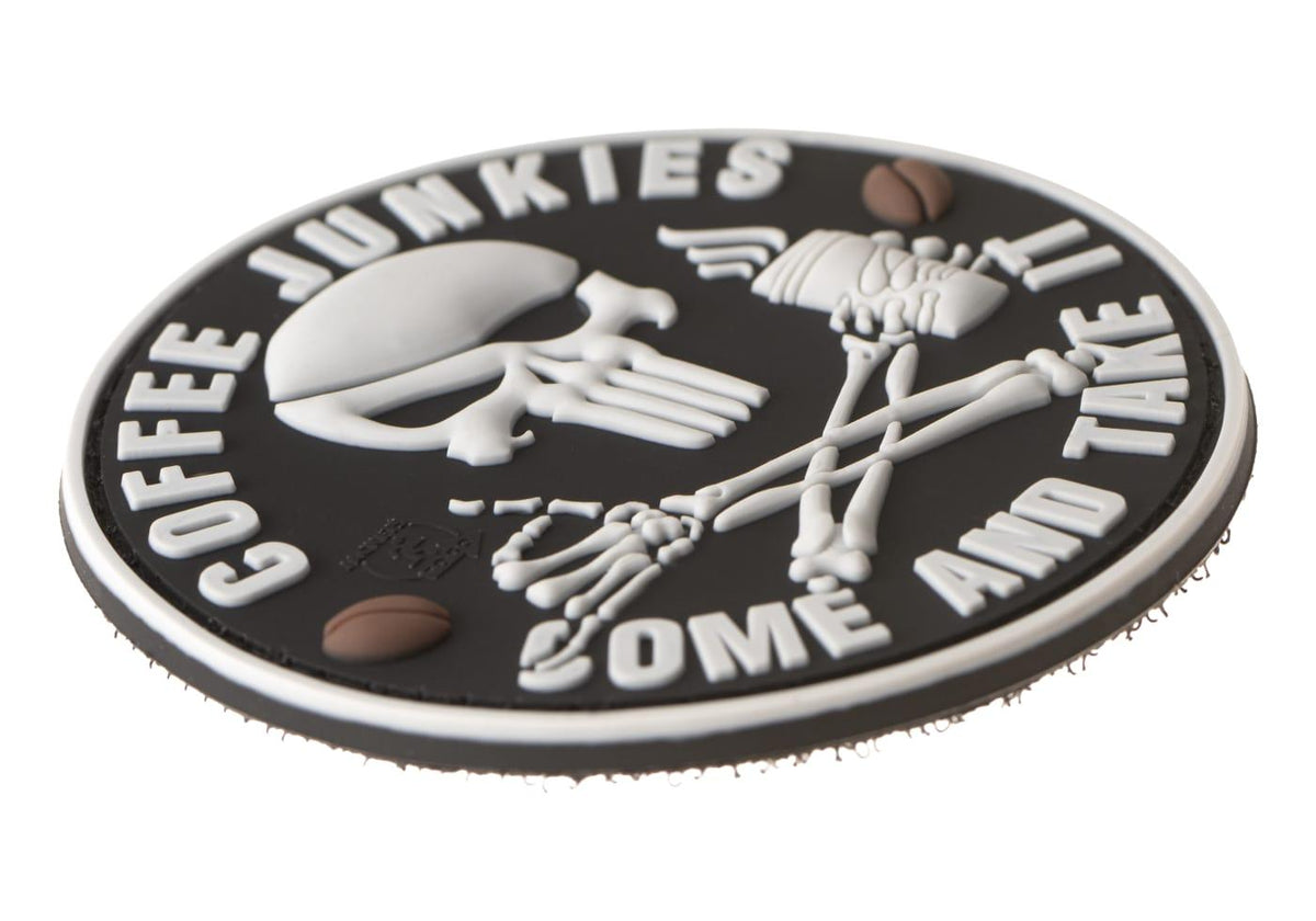 JTG Coffee Junkies gummipatch - Sort