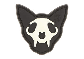 JTG Micro Nightmare Skull Cat gummipatch No. 2 - Glow