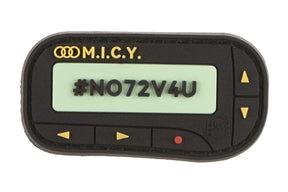 JTG Spicy Pager gummipatch - Multicolor