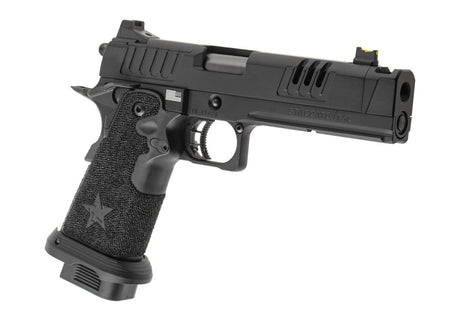 Army Armament Staccato XC 2011 GBB T8 Pistol with Muzzle Device - Black