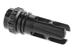 G&G 3 Prong Steel Mock flash hider 14mm CCW - Sort