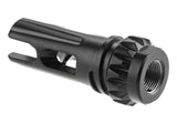 G&G 3 Prong Steel Mock flash hider 14mm CCW - Sort