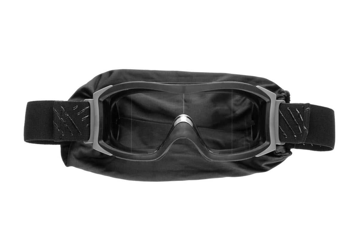 Bollé X1000T Platinum Sort Stel Vented Taktisk Goggles - Clear