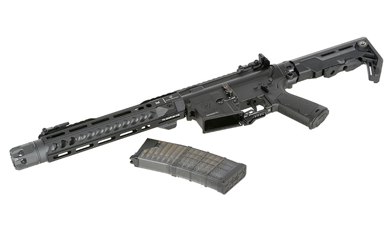 Strike Industries 10" Raider SBR CGS Lightning Serie GBBR Karabin Replica - Sort