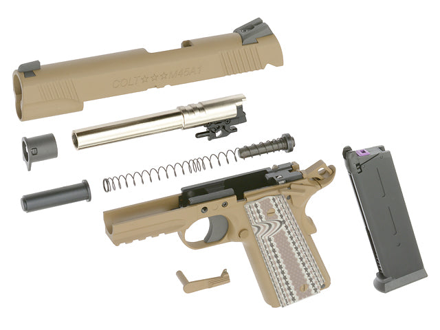 Licenseret Colt M45A1 Combat Enhed Replica - TAN