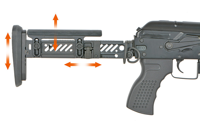 AKS-74U Taktisk Riffel Replica CM.113B Eshooter ETU, GEN-2
