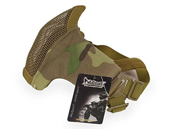 WST Airsoft Protective STEEL MESH Mask